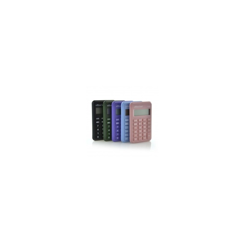 CALCULADORA MINI COLORES SURTIDOS CON CAJA