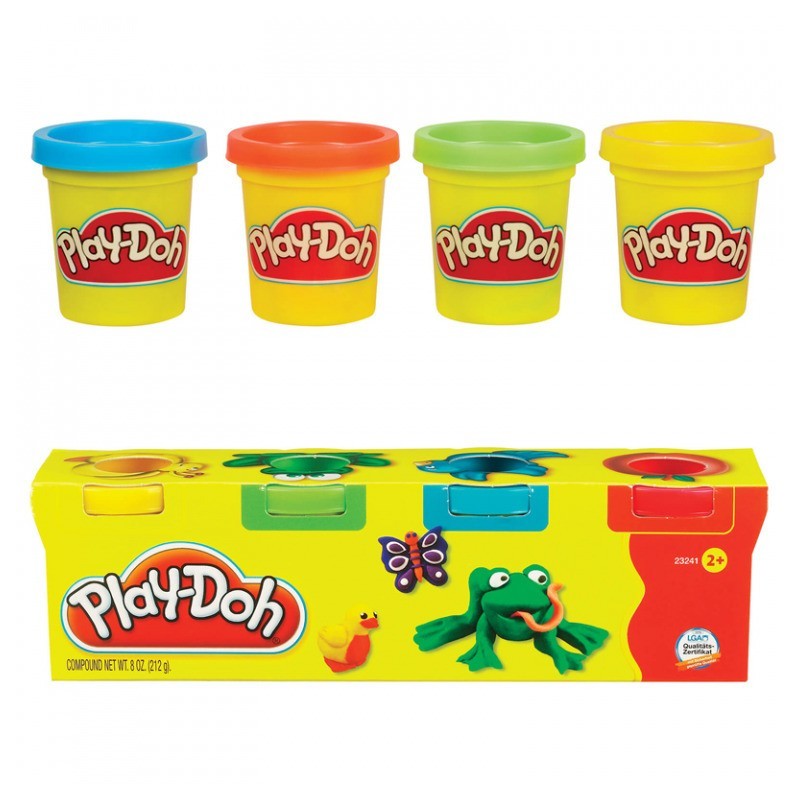 PLAY-DOH MINI PACK DE 4 BOTES SURTIDOS