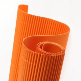 CARTON ONDULADO 50x70 NARANJA