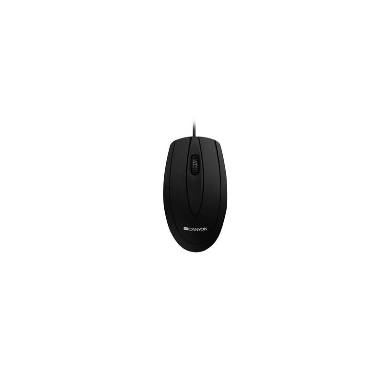 RATON CANYON OPTICO CON CABLE 1000DPI 3 BOTONES
