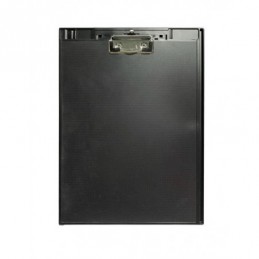 SOPORTE LINEAS RECTAS MAS DOBLE PINZA A4 NEGRO