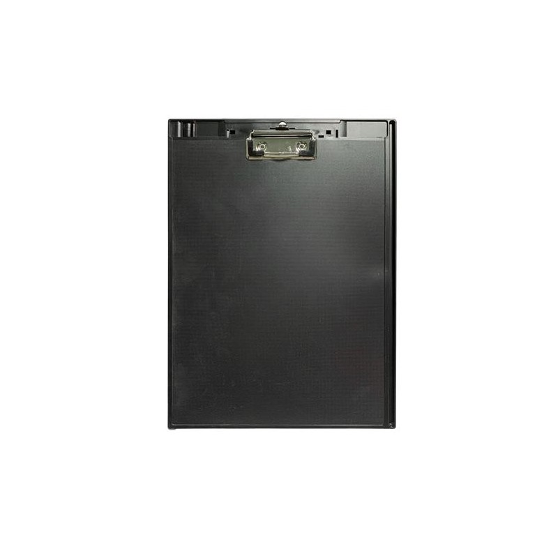 SOPORTE LINEAS RECTAS MAS DOBLE PINZA A4 NEGRO