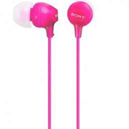 AURICULAR SONY MDR-EX15LP ROSA JACK 3.5 SIN MICRO