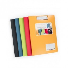 CARPETA CON PINZA SURTIDO VITAL COLORS