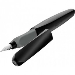 PELIKAN TWIST PLUMA ESTILOGRAFICA ESCOLAR NEGRA