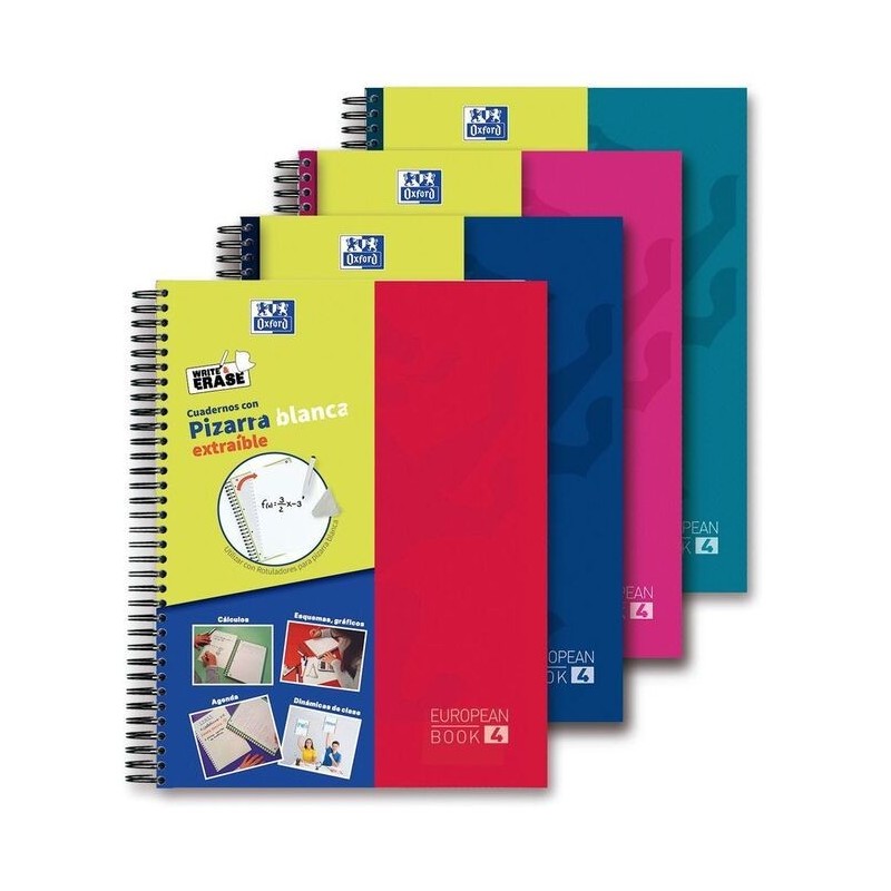 BLOC EUROPEAN OXFORD WRITE Y ERASE CLASSIC TE A4