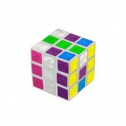 CUBO DE RUBIK MAGICO MINI PURPURINA SURTIDOS