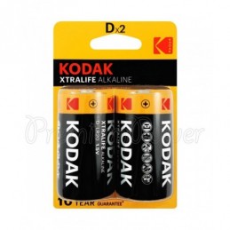 PILA KODAK XTRALIFE LR20 BLISTER 2 UNIDADES TIPO D