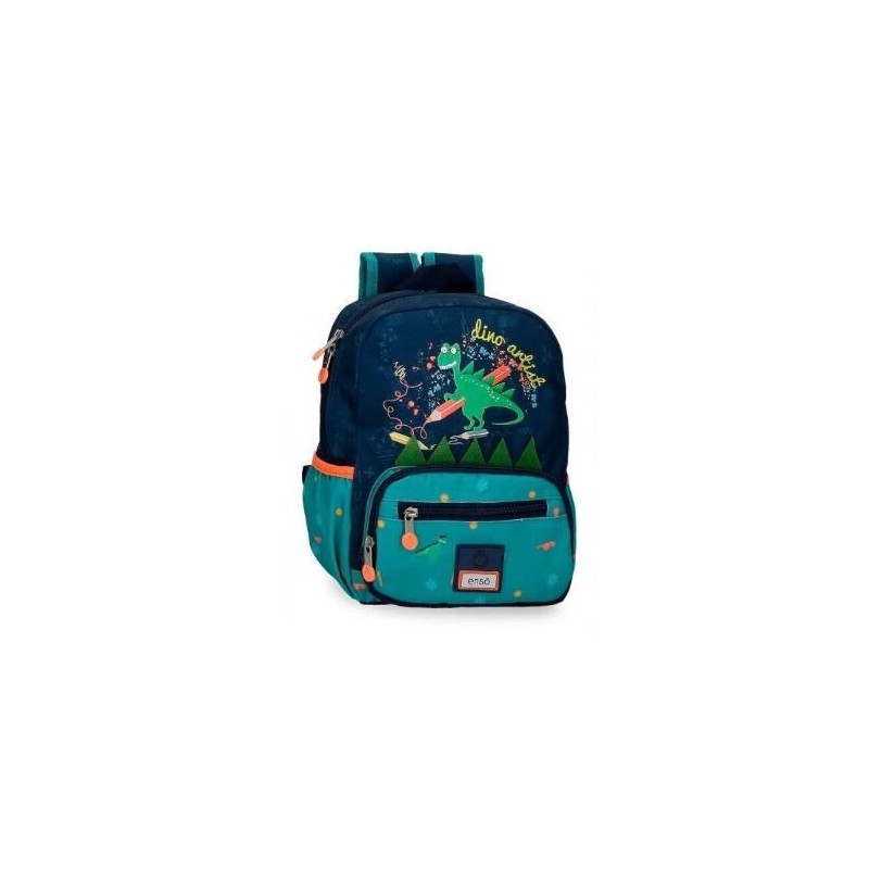 MOCHILA 28CM ENSO DINO ARTIST