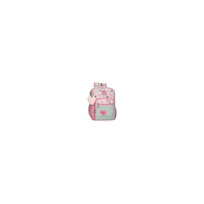 MOCHILA ADAPT. 38CM ENSO LOVE ICE CREAM