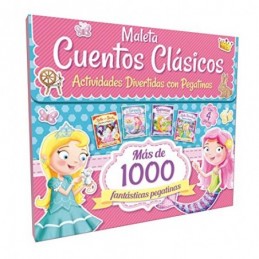 MALETA CUENTOS CLASICOS ACTIVIDADES CON PEGATINAS