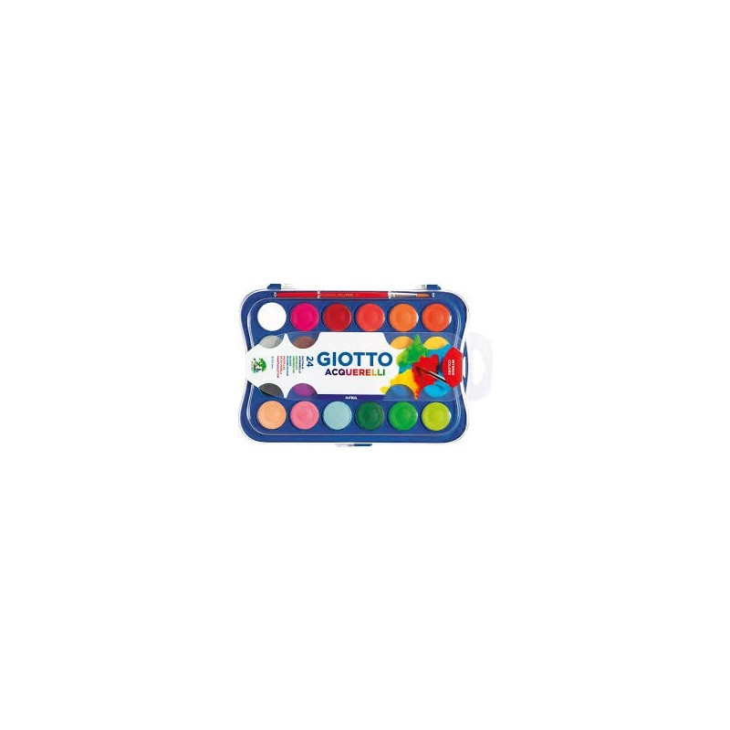 ACUARELA GIOTTO 30MM 24 COLORES