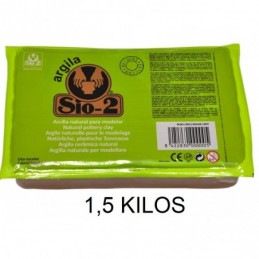 PASTA ARCILLA 1.5KG APROX SIO-2