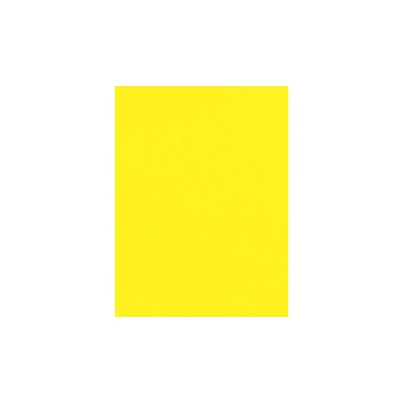 CARTULINA A-4 AMARILLO LIMON P/100
