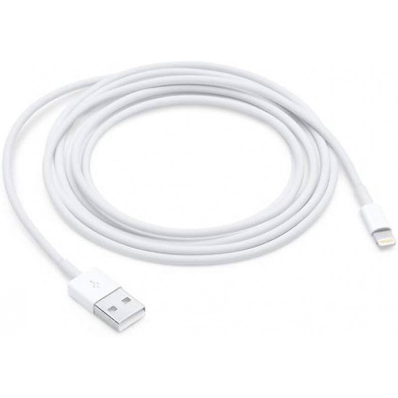 CABLE USB LIGHTNING 2M 2A 6128 BLANCO