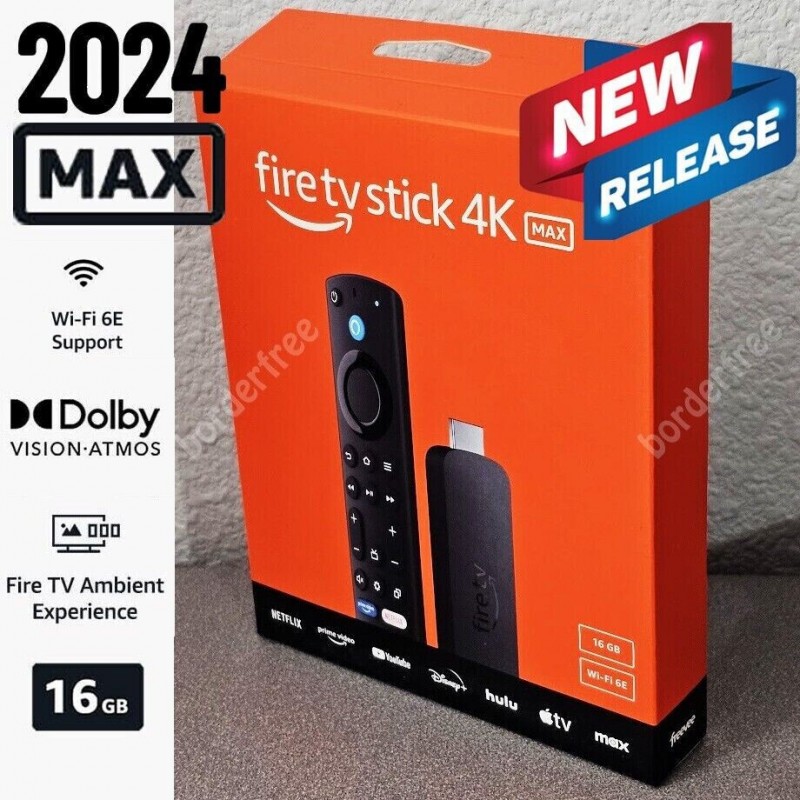 FIRE TV STICK 4K MAX 16GB WI-FI 6E
