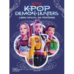K-POP DEMON HUNTERS LIBRO OFICIAL DE POSTERS