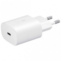 CARGADOR SAMSUNG USB-C 25W BLANCO SUPER FAST CHARG