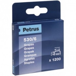 GRAPAS CLAVADORA 530/6 BLISTER 1200 UN