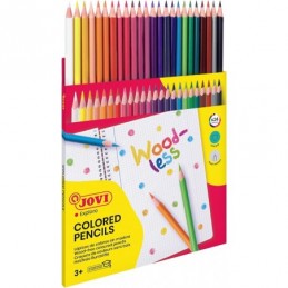 ESTUCHE 24 LAPICES DE COLORES SURTIDOS JOVI