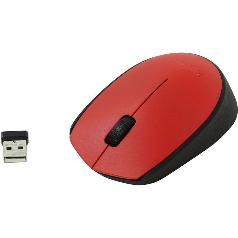 RATON LOGITECH WIRELESS M171 ROJO