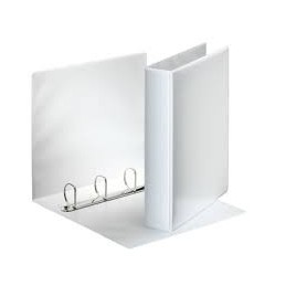 CARPETA CANGURO A4 4 ANILLAS 40MM BLANCA