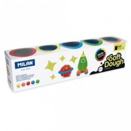 CAJITA 5 FRASCOS 142GR NEON SOFT DOUGH