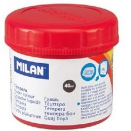 FRASCO TEMPERA 40ml BERMELLON MILAN