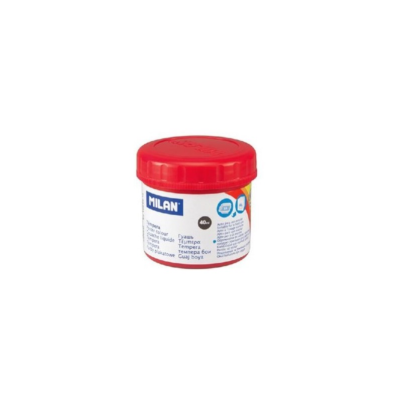 FRASCO TEMPERA 40ml BERMELLON MILAN