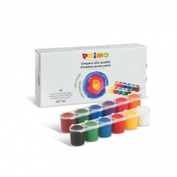 TEMPERA PREMEZCLADA 25ML 12 COLORES SURTIDOS
