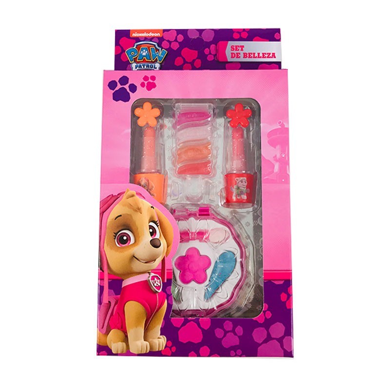 SET DE MAQUILLAJE 4 PIEZAS PAW PATROL MODELO 3