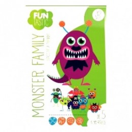 JUEGO DE CARTAS MONSTER FAMILY FUN TASTIC