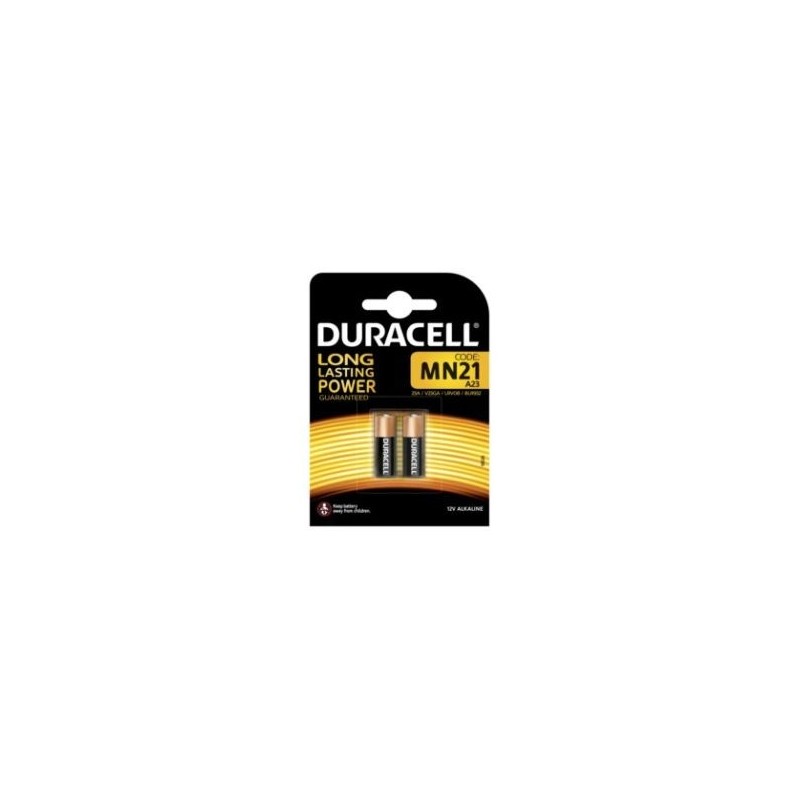 PILA ALCALINA DURACELL MN21 LR23A 12V BLISTER 2 UD