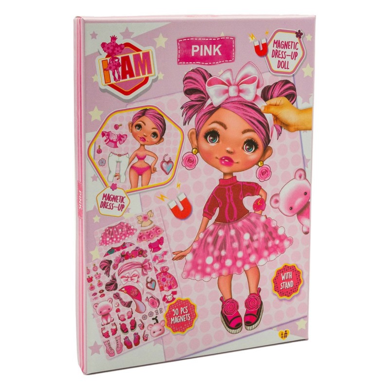 LIBRO MAGNETICO CANENCO I AM METALICO PINK