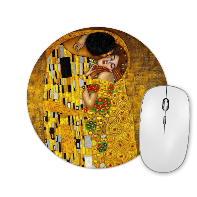 ALFOMBRA DE RATON KLIMT EL BESO