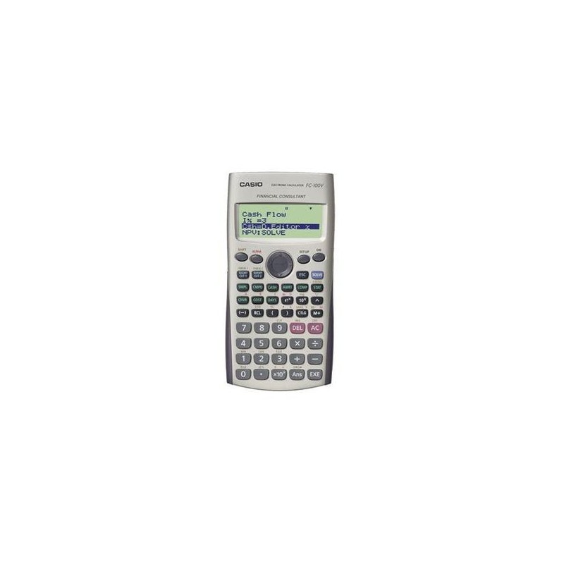 CALCULADORA CASIO FINANCIERA FC100V BLISTER