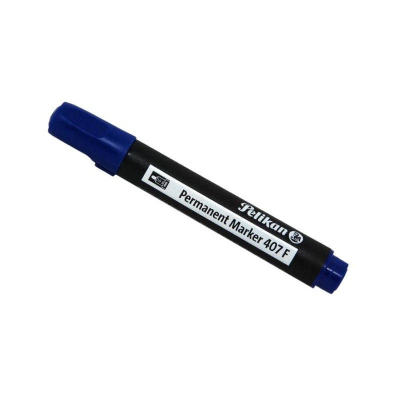 MARCADOR PERMANENTE AZUL PELIKAN 407F