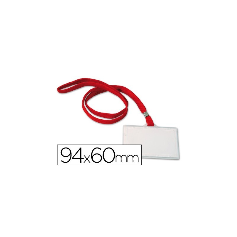 IDENTIFICADOR Q-CONNECT KF03303 CON CORDON 94X60MM