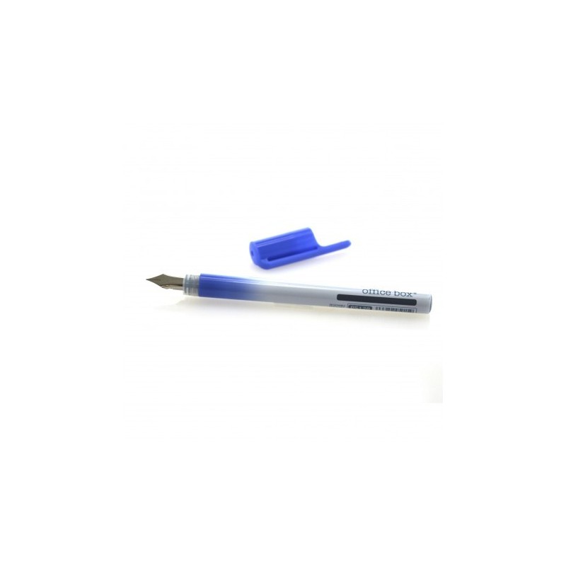 PLUMA STYLOGRAPHIC AZUL OFFICE BOX DESECHABLE