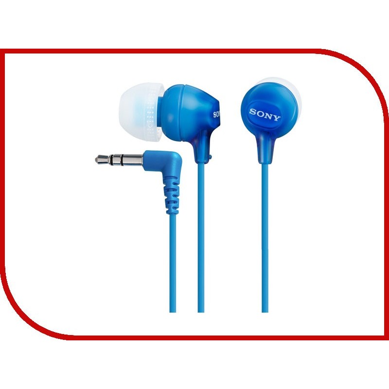 AURICULAR SONY EX-15LP (BOTON) AZUL