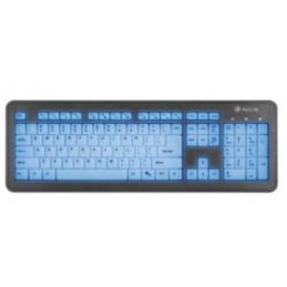 TECLADO NGS BLELAGON RETROILUMINADO AUZL USB