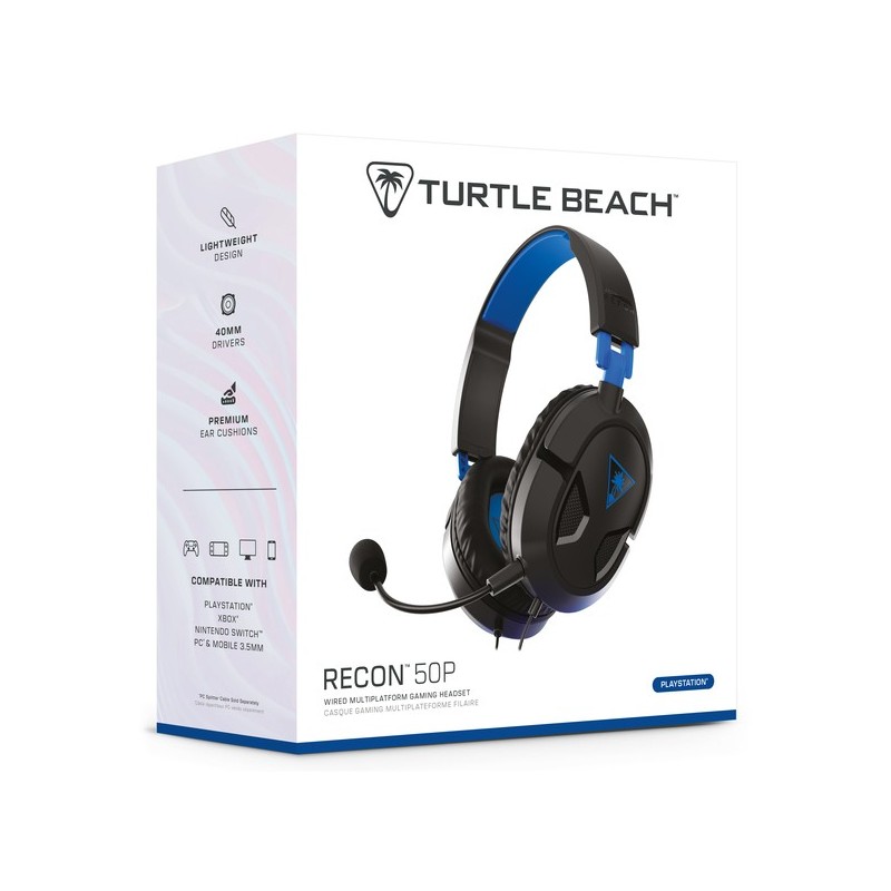 AURICULAR TURTLE BEACH RECON 50P PLAY PC 3.5MM