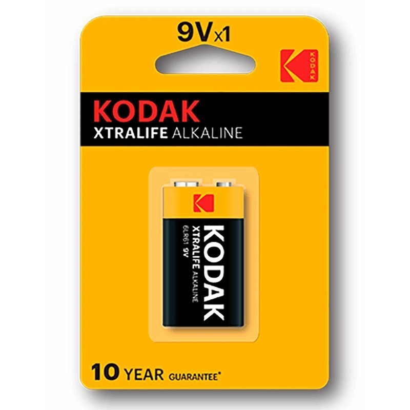 PILA KODAK XTRALIFE LR61 9V BLISTER 1 UD