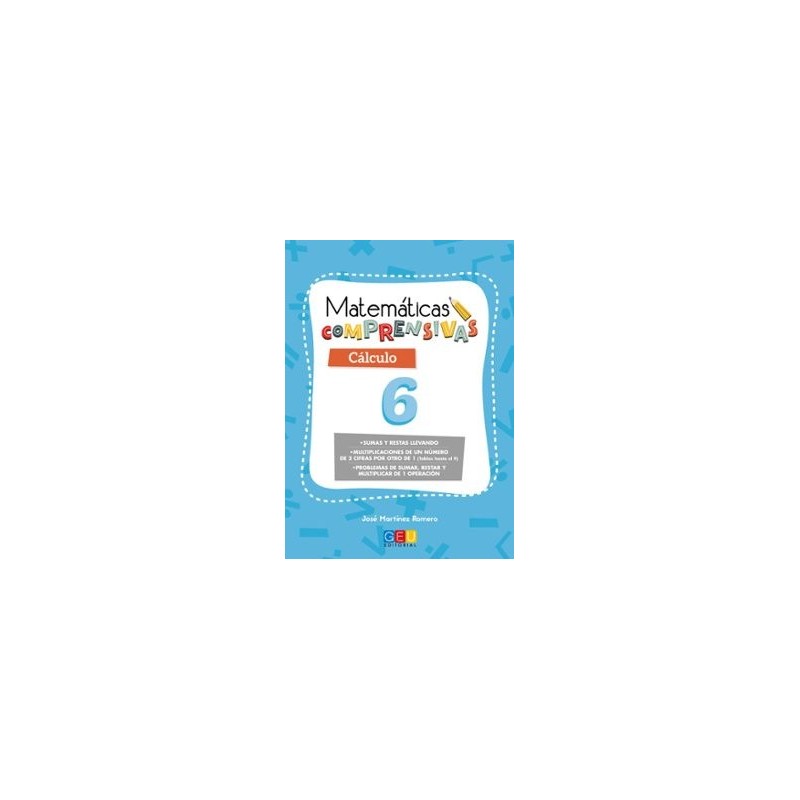 MATEMATICAS COMPRENSIVAS CALCULO 6