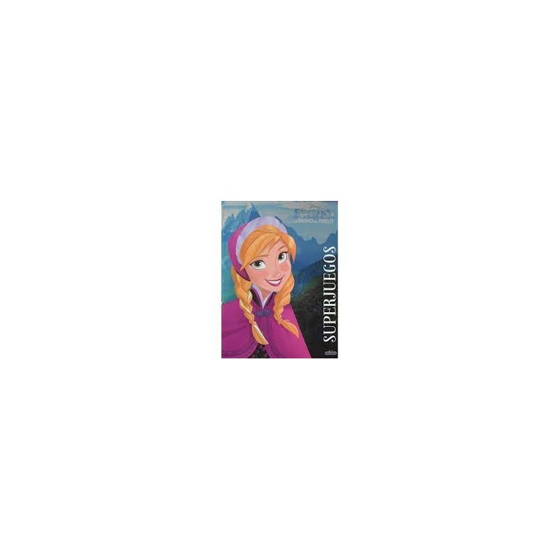 LIBROS SUPER JUEGOS METALIZADO FROZEN 21x28CM ADHE