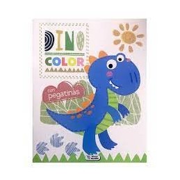 DINO COLOR CON PEGATINAS