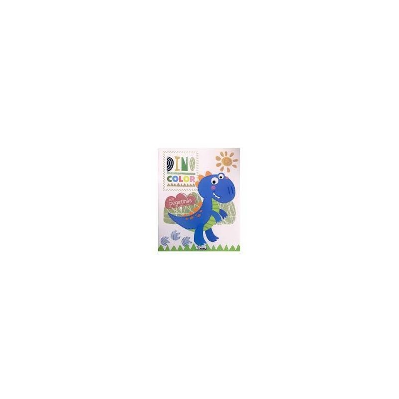 DINO COLOR CON PEGATINAS