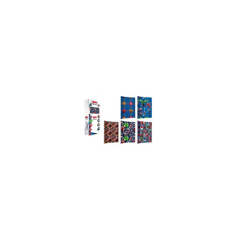 PAPEL DE REGALO AVENGERS 70x200