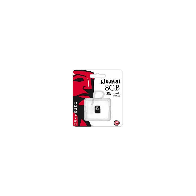 MICRO SD 8GB KINGSTON CLASS 4