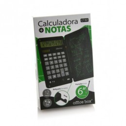 CALCULADORA 12 DIGITOS + NOTAS